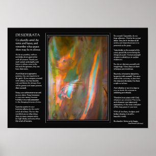 Desiderata-gedicht - Eucalyptus Tree Bark Poster