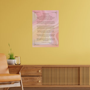 Desiderata Gedicht van Max Ehrmann Poster