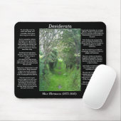 DESIDERATA Grass Road Mousepad Muismat (Met muis)