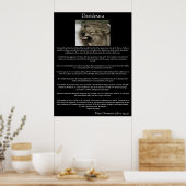 Desiderata Grey Loups Affiches (Cuisine)