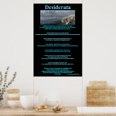 Desiderata Grey Wolves Posters Boire (Cuisine)