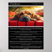 Desiderata: Het Rode Hek Heiligdom Poster (Voorkant)