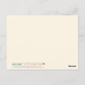 Desiderata Inspirerend gedicht Briefkaart (Achterkant)