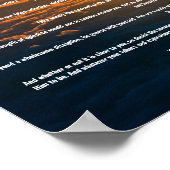 Desiderata, inspirerend gedicht over het leven poster (Hoek)