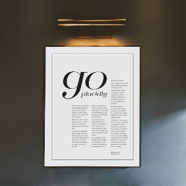 Desiderata Inspirerend kunst print