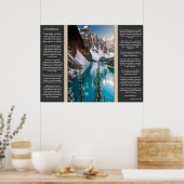 Desiderata Majestic Mountain View Posters (Cuisine)