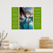 Desiderata Majestic Mountain View Posters (Cuisine)