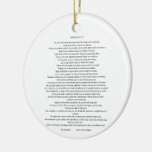 DESIDERATA MAX ERHMANN ORNAMENT (Links)