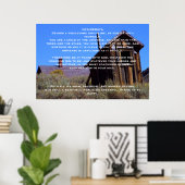 DESIDERATA Mountain Out House Posters (Thuiskantoor)