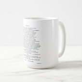 DESIDERATA MUG (Devant droit)