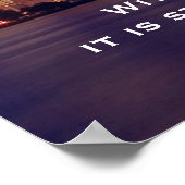 DESIDERATA Night City-Posters Poster (Hoek)