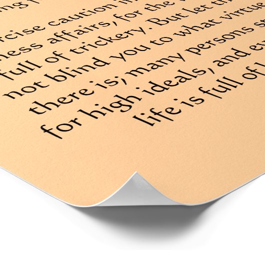 Desiderata Ocean Sky Scape Posters 2 (Coin)