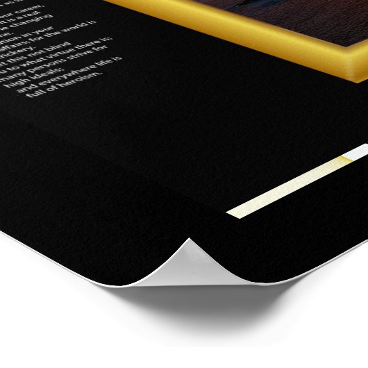 DESIDERATA Océan SunRising Affiches (Coin)