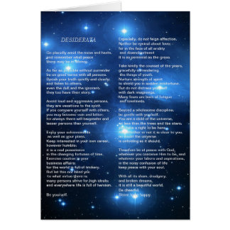Desiderata op de Galaxy Pleiades