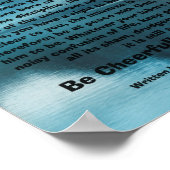 Desiderata op het Poster Lakefront (Hoek)