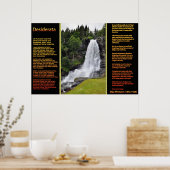 DESIDERATA Orange Cascades Affiches 13 (Cuisine)