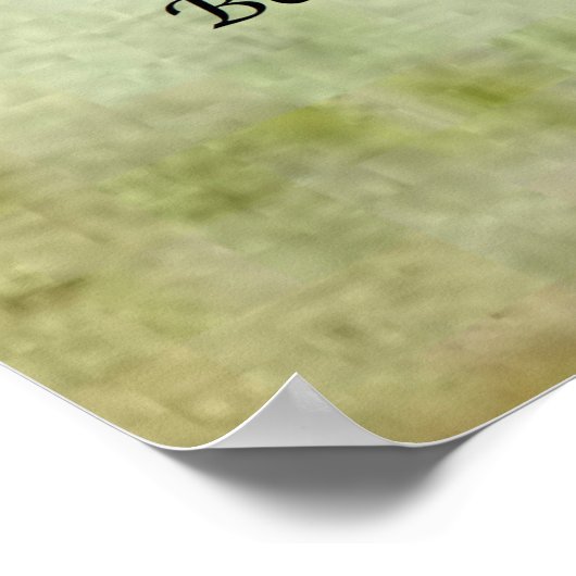 Desiderata over de Abstracte Waterverf van de Groe Poster (Hoek)