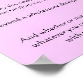 Desiderata Penguins Pastèque de neige Posters (Coin)