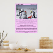 Desiderata Penguins Pastèque de neige Posters (Cuisine)