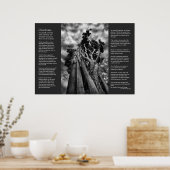 Desiderata Poem - De hemel aandoen Poster (Keuken)