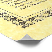 DESIDERATA Poem=Max Ehrmann=Parchment Collectie Poster (Hoek)