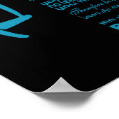 Desiderata Poem Moraine Lake Poster (Hoek)