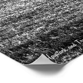 Desiderata Poem op Haystack en Tracks Poster (Hoek)