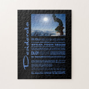 Desiderata Poem Snowboard Extreme Legpuzzel