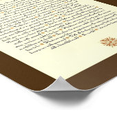 DESIDERATA Poem van Max Ehrmann Poster (Hoek)