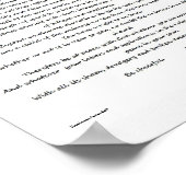 DESIDERATA POSTER (Coin)