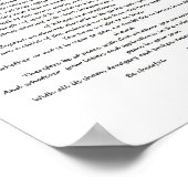 DESIDERATA POSTER (Coin)