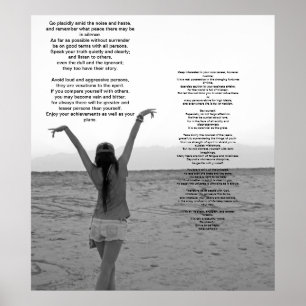 Desiderata Poster
