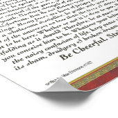 DESIDERATA Poster Max Ehrmann-Formal Trim (Coin)