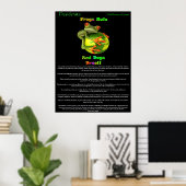 Desiderata Posters kikkervis (Thuiskantoor)