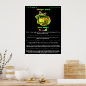 Desiderata Posters kikkervis (Keuken)