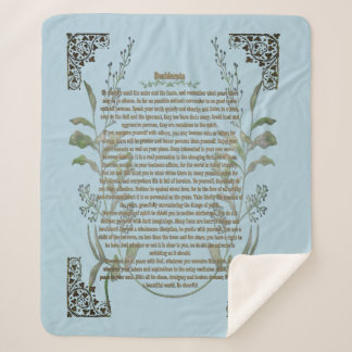 Desiderata Sherpa Deken