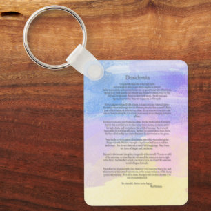 Desiderata sleutelhanger