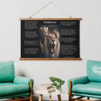 Desiderata: tederheid te midden van kracht