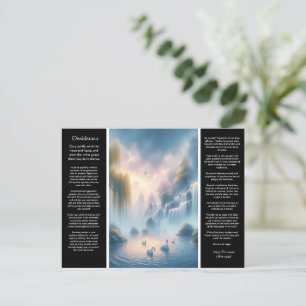 Desiderata waterval fluistert van de dageraad briefkaart