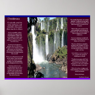DESIDERATA Waterval Posters 3