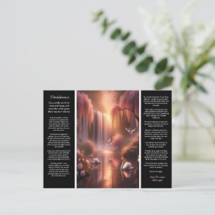Desiderata Waterval: Vallei van de stille schemeri Briefkaart