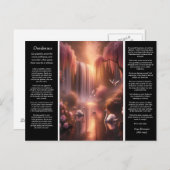 Desiderata Waterval: Vallei van de stille schemeri Briefkaart (Voorkant / Achterkant)