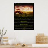 Desiderata Wheat Fields Posters (Keuken)
