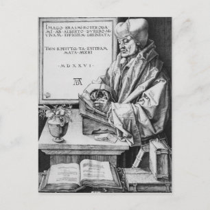Desiderius Erasmus van Rotterdam, 1526 Briefkaart