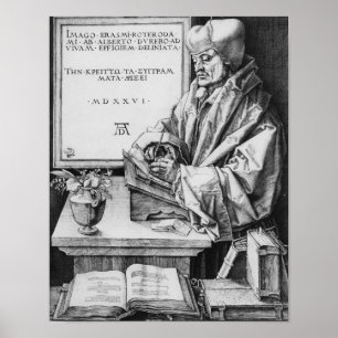 Desiderius Erasmus van Rotterdam, 1526 Poster