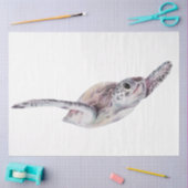 Design 13 uit de onderwaterserie van de Waterverf Tissuepapier (Craft)