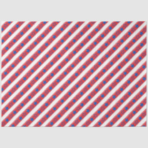 Design 22 van de de Rode Witte en Blauwe Reeks van Tissuepapier