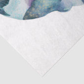 Design 28 uit de onderwaterserie van de Waterverf Tissuepapier (Detail)