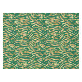 Design 2 uit de Emerald and Gold Safari-reeks Tafelkleed (Voorkant (Horizontaal))