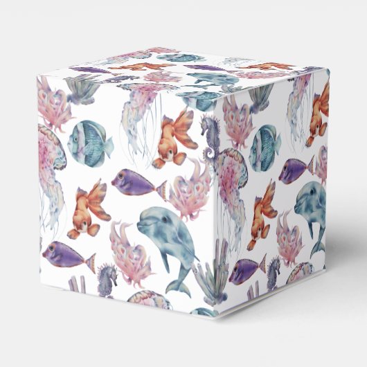 Design 2 van de Samenstelling van de Waterverf ond Bedankdoosjes (Achterkant)